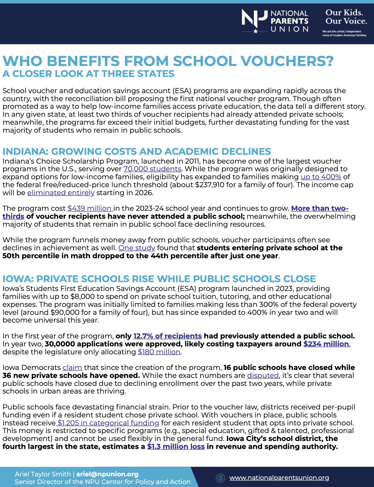 Voucher State Examples